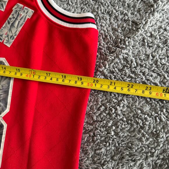 Mitchell & Ness Scottie Pippen NBA Chicago Bulls 75th HWC Swingman Jersey Sz M - Picture 10 of 11